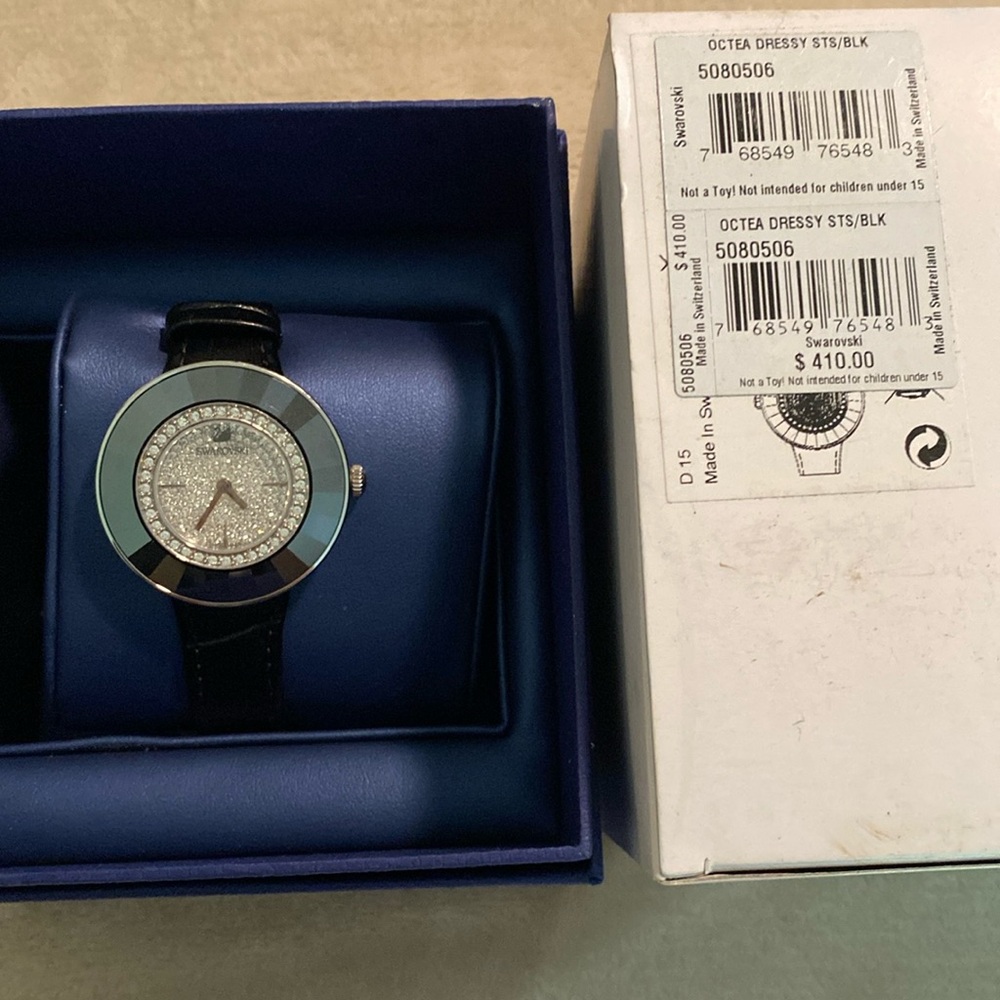 Swarovski Octea Dressy Black Watch